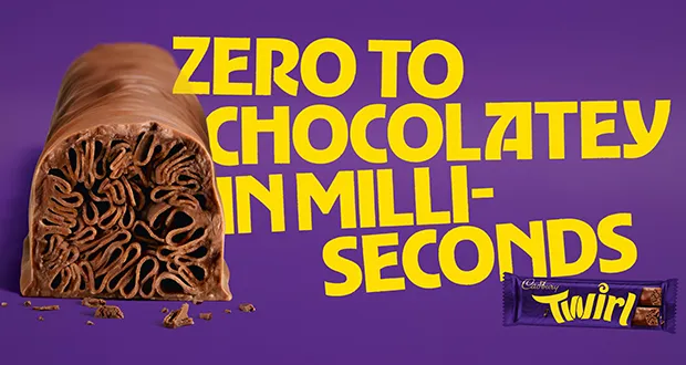New campaign for Cadbury Twirl | Talking Retail